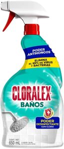 Cloralex Limpiador Con Cloro Cloralex Baños Antihongos 650ml