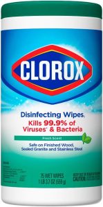 Clorox Toallitas Desinfectantes aroma Fresco bote 75 Unidades